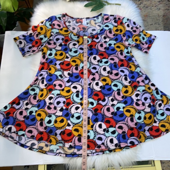 LuLaRoe Jack Skellington multicolor "Julia" size Small - Picture 5 of 11